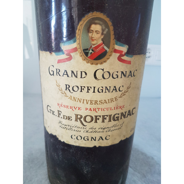 Comte Ferdinand de Roffignac Cognac Réserve Particulière Anniversaire 1953.5