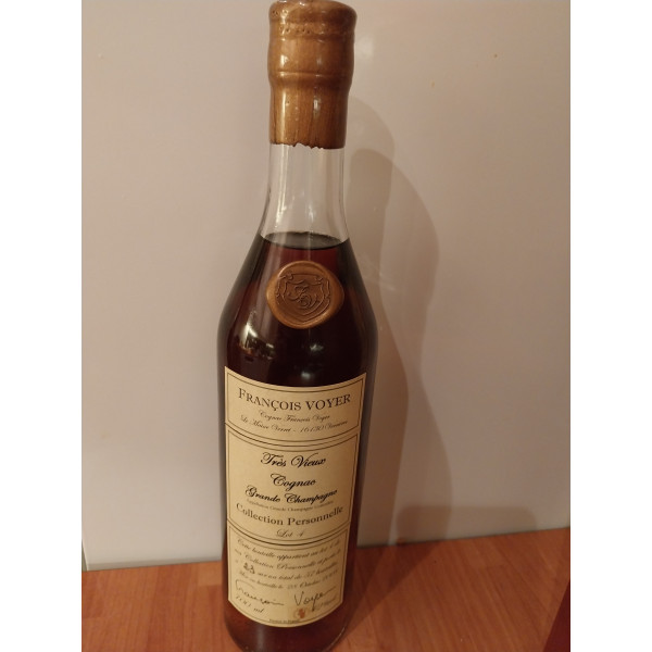 François Voyer Cognac Collection personnelle lot No 4.1