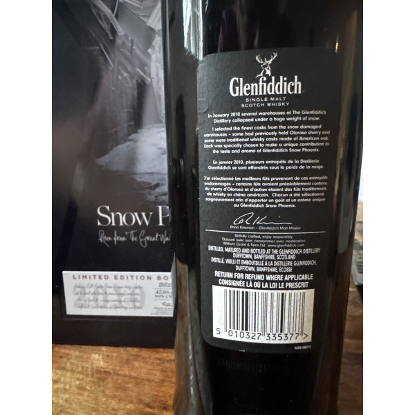 Glenfiddich Snow Phoenix Limited Edition 2010.2