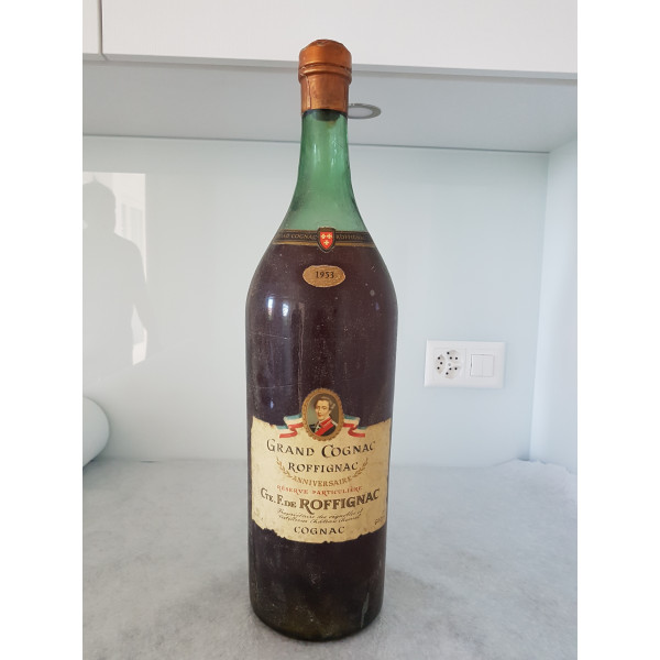 Comte Ferdinand de Roffignac Cognac Réserve Particulière Anniversaire 1953.1