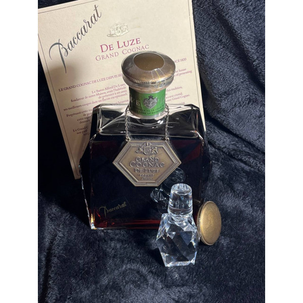 De Luze Cognac Grand Cognac De Luze Baccarat.1