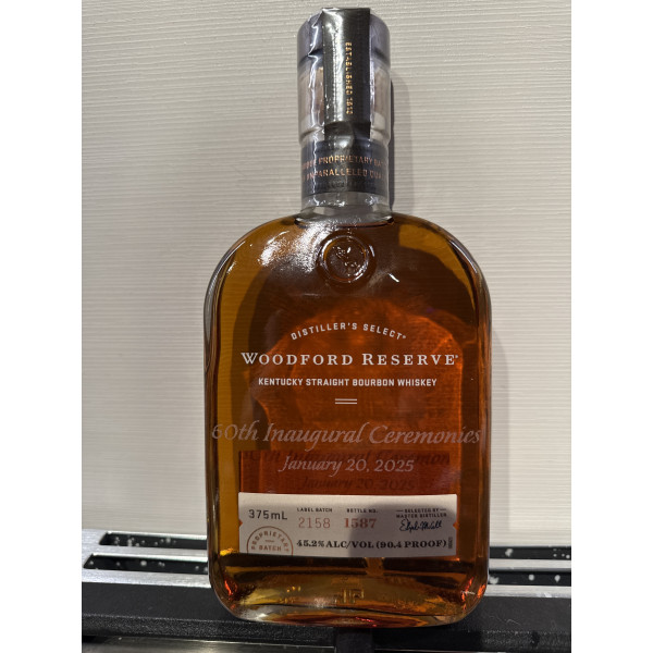 Woodford Reserve  60th Inaugural Ceremonies set with 2 glasses.1