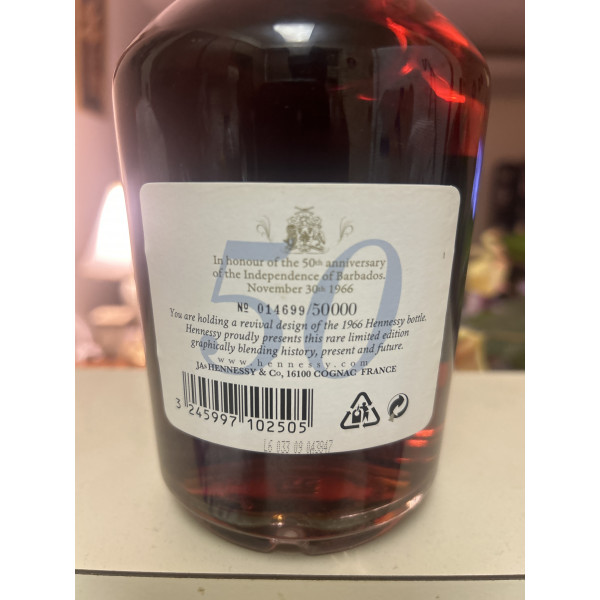 Hennessy Cognac Limited Edition VS Barbados 50th Year of Independence .2