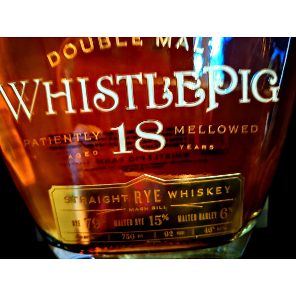 Whistlepig 18 Years Old Double Malt.5