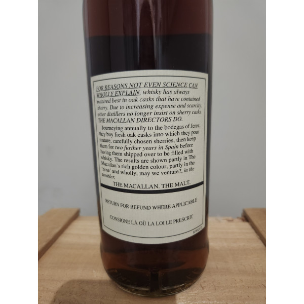 The Macallan Whisky Over 24 year old anniversary malt.2