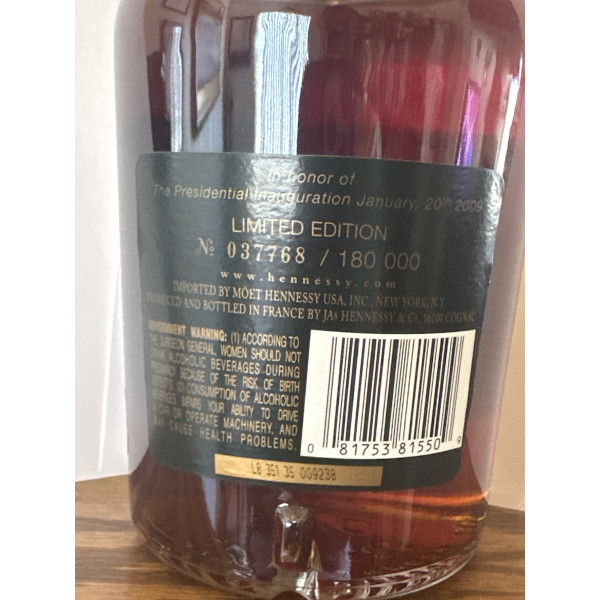 Hennessy Cognac Very Special Limited Edition in Honor of the 44th President.2