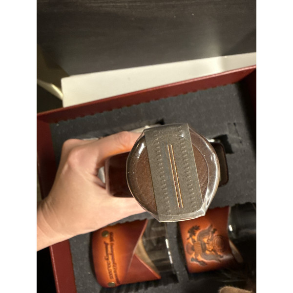 Woodford Reserve  60th Inaugural Ceremonies set with 2 glasses.4