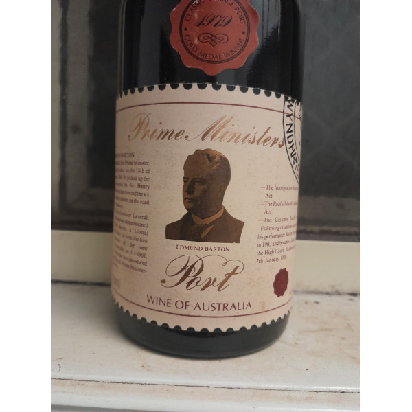 Wyndham Estate  Prime Ministers of Australia Port Collection Series 1 Edmund Barton.5