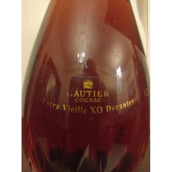 Gautier Cognac Gautier Cognac Extra Vieille XO Tradition Rare Pear Decanter.5
