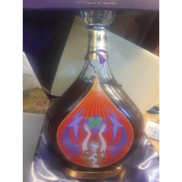 Courvoisier Cognac Courvoisier Extra Cognac Erté Collection No. 2 Vendanges.1