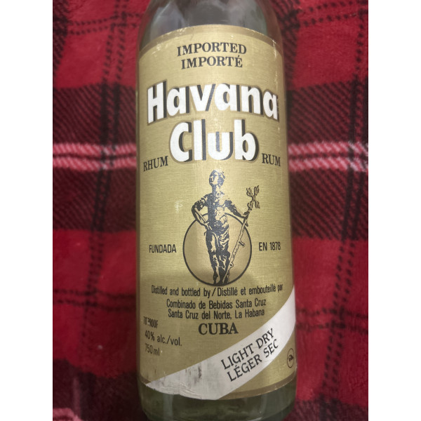 Havana Club Rum Havana Club Añejo 7 Años Rum (Fundada 1878).5