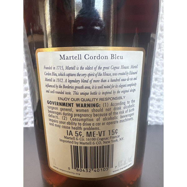 Martell Cognac Cordon Bleu.2