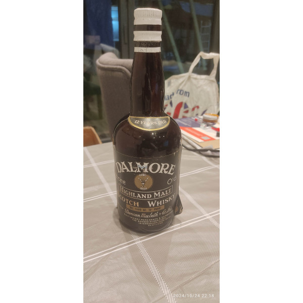 Dalmore Whisky 12 Year Old Highland Malt 1960s.1