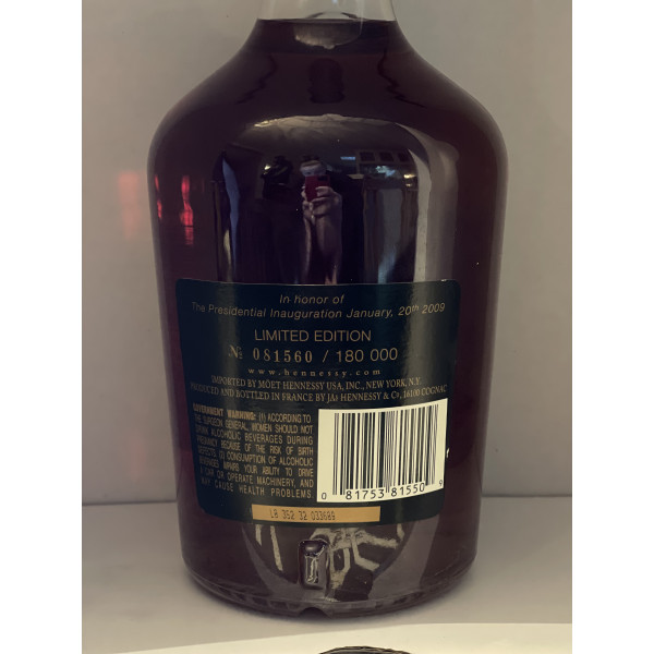 Hennessy Cognac Limited edition very special cognac \'in honor of the 44th president\'.2