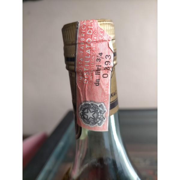 Bisquit and Dubouche Cognac Bisquit Dubouché Tres Estrellas Cognac 1970s.3