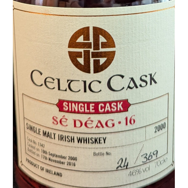Celtic Cask Se Deag 16 Year Old.5