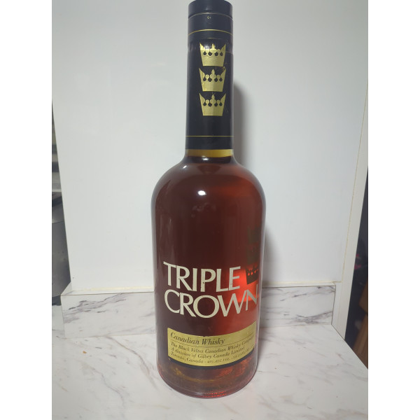 Triple Crown black velvet  Triple Crown Canadian Whisky 750ml (Gilbey Canada).1
