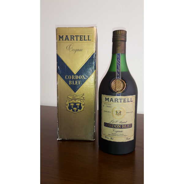 Martell Cognac Martell cordon bleu cognac 1970's.3
