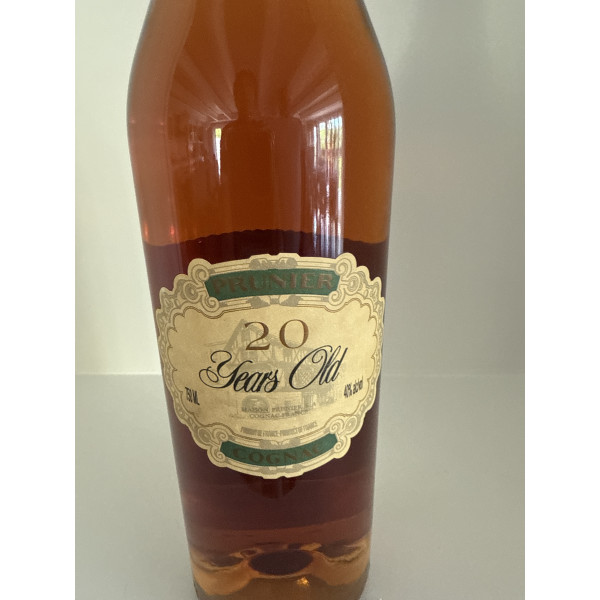 Prunier Cognac 20 Years Old.5