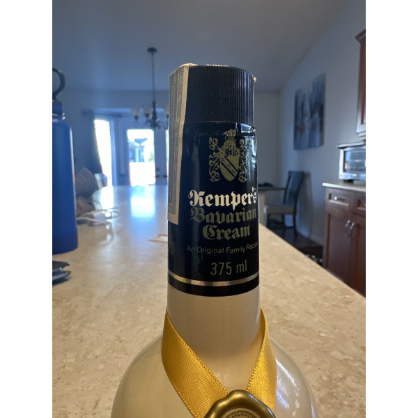 Kempers Kemper's Bavarian Cream Liqueur 375ml (Pre-1990).3