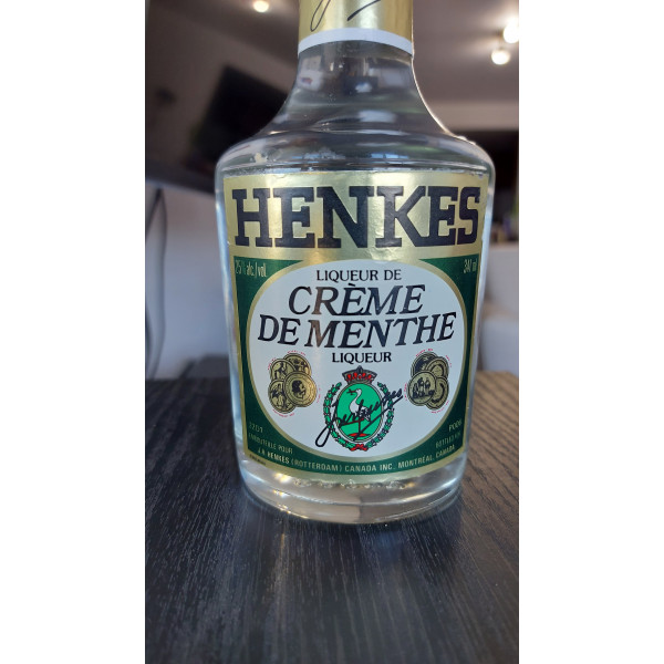 Henkes HENKES Liqueur de crème de menthe liqueur.5
