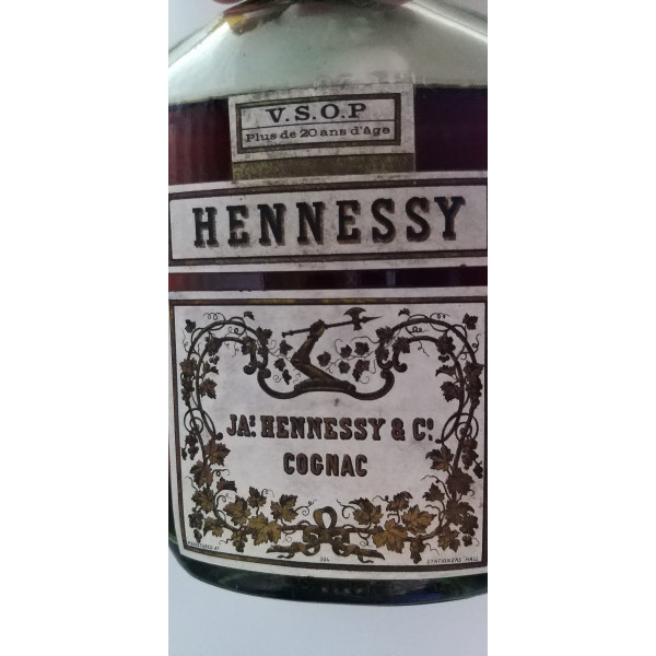 Hennessy Cognac VSOP plus de 20 ans d'âge flask .5