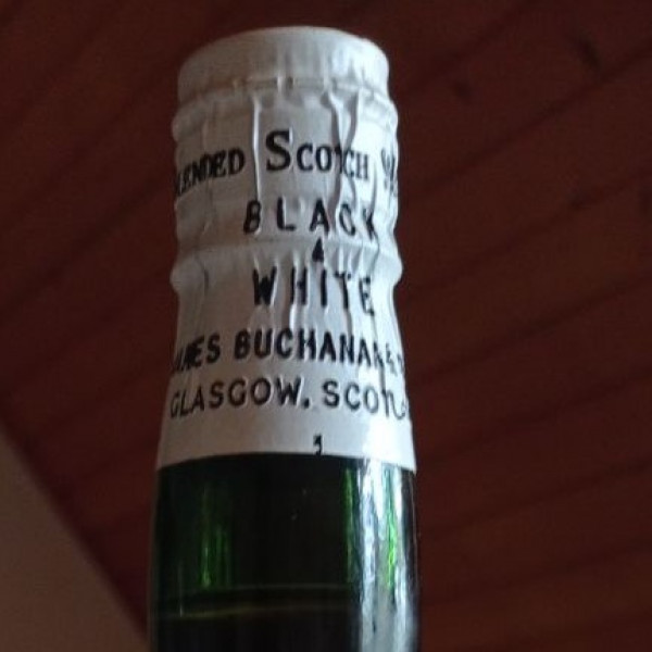 James Buchanan Black & White 1960s.4