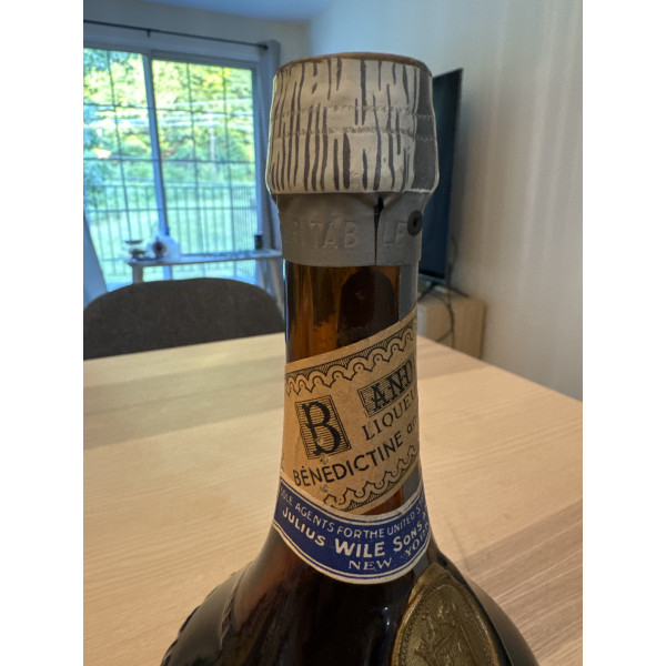 Benedictine le Directeur B&B D.O.M 1960-70s 23/32 Quart.3