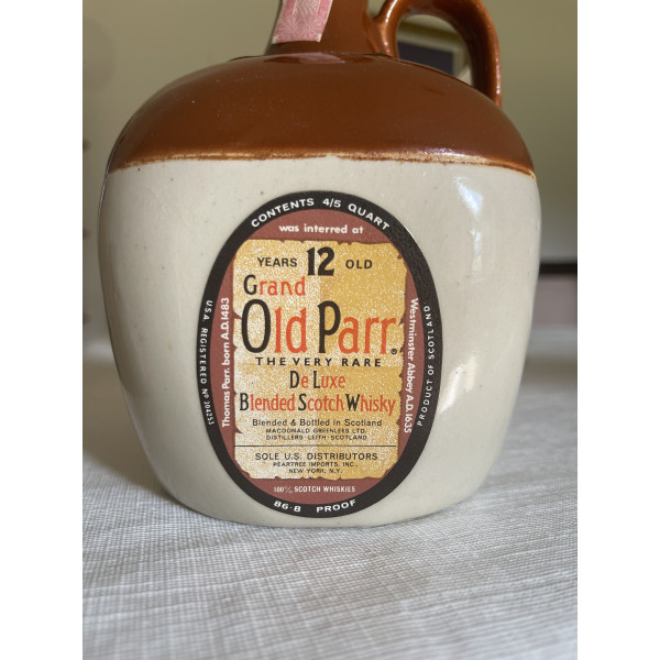 Old parr Grand old parr deluxe scotch whiskey 12 year.5