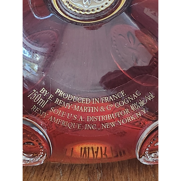 Remy Martin Cognac Rémy Martin Louis XIII Grande Champagne Cognac Baccarat 750ml 1990s.5
