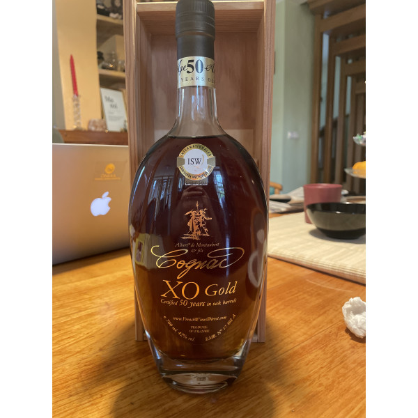 Albert de Montaubert Cognac XO Gold Certified 50 years in oak barrels 2006.1