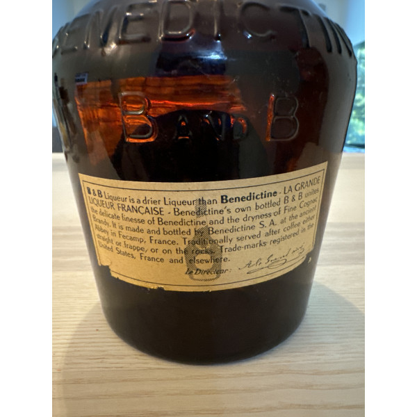 Benedictine le Directeur B&B D.O.M 1960-70s 23/32 Quart.2