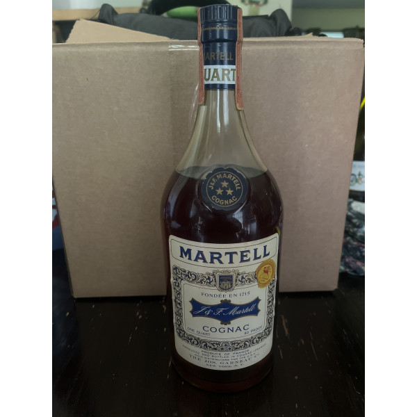 Martell Cognac 3 star Quart.1