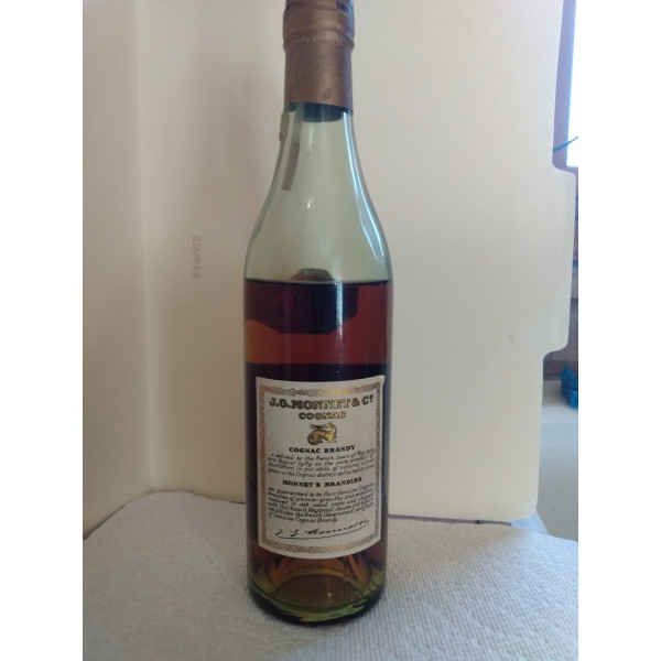 Monnet Cognac J G Monnet & Co Cognac.2
