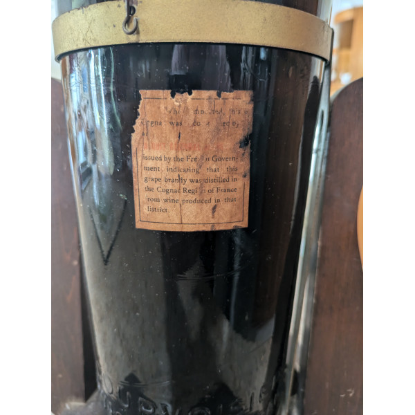 Courvoisier Cognac Napoleon One-Gallon Bottle.2