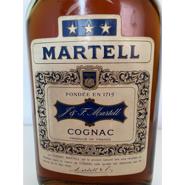 Martell Cognac 3 stars Flask.5
