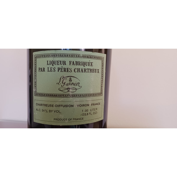 Les Peres Chartreux L Garnier Chartreuse V.E.P. Green 1 Ltr.5