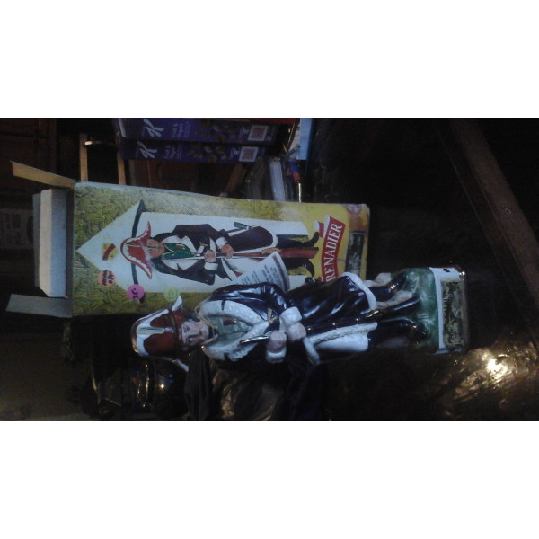  Grenadier Cream Sherry Soldier Figural Decanter 1969.1