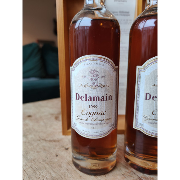 Delamain Cognac Trio Vintage Serie 1959/ 1963/ 1968.5