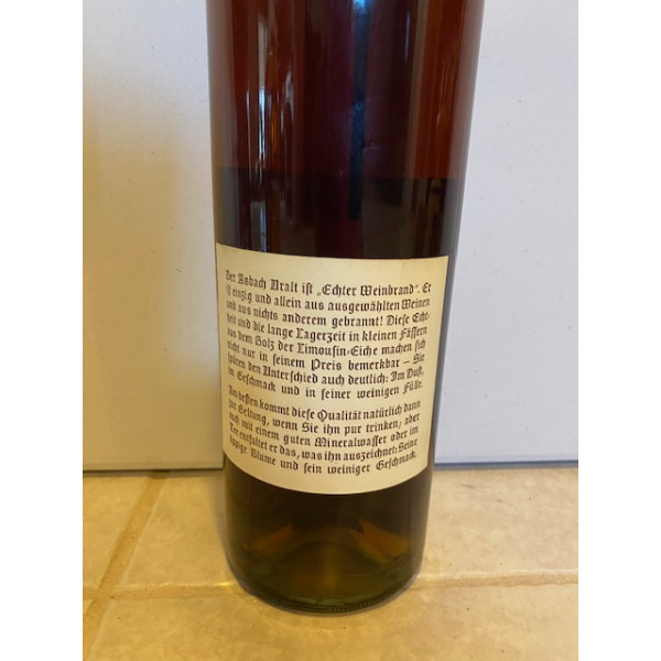 asbach and company Asbach Uralt, Weinbrand.2