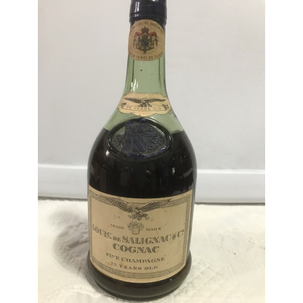 Salignac Cognac Louis de Salignac 75 Years Old.1