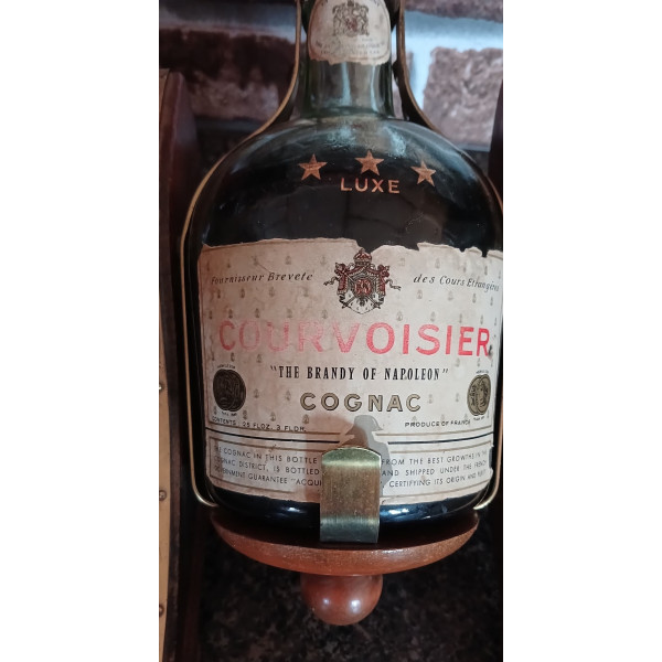 Courvoisier Cognac Napoleon with Canon Craddle.5