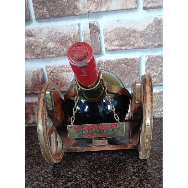 Courvoisier Cognac Napoleon with Canon Craddle.4