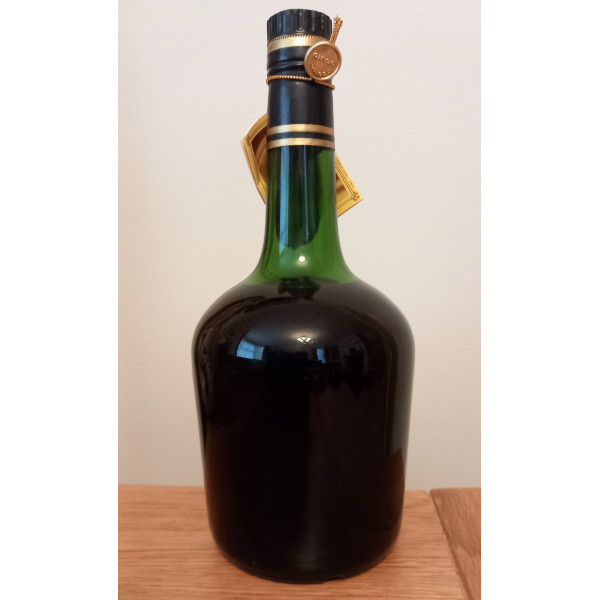 Otard Cognac VSOP set with wedding glass "Souvenir de la Fete".2