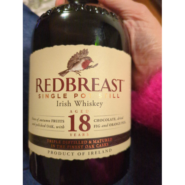 Redbreast 18 Years Old Single Pot Still Irish Whiskey.1