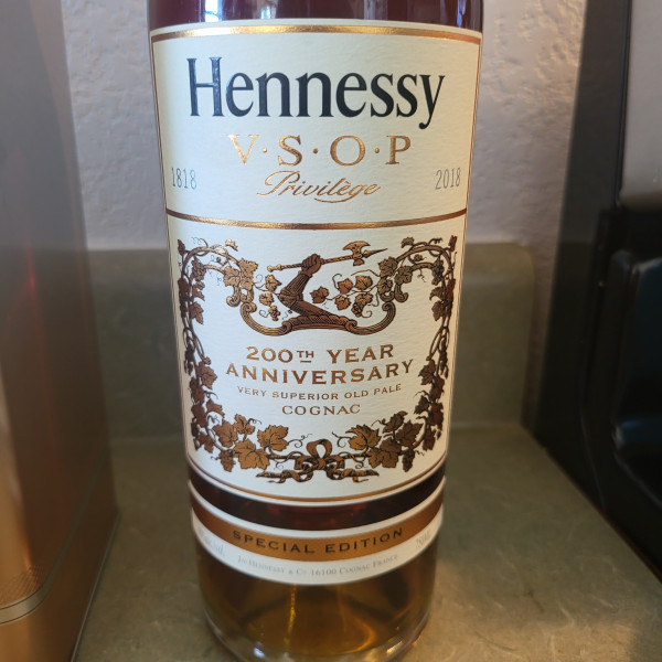 Hennessy Cognac VSOP Privilege 200th year anniversary special edition.5