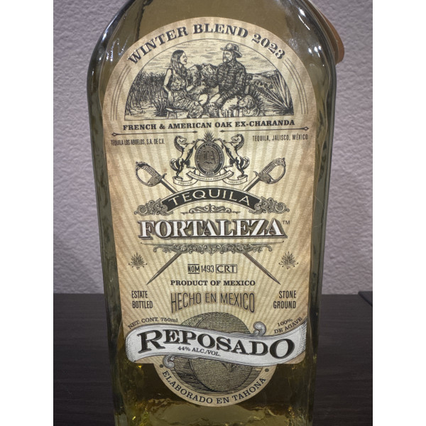 fortaleza Fortaleza Tequila Reposado Winter Blend 2023 Limited Edition.5