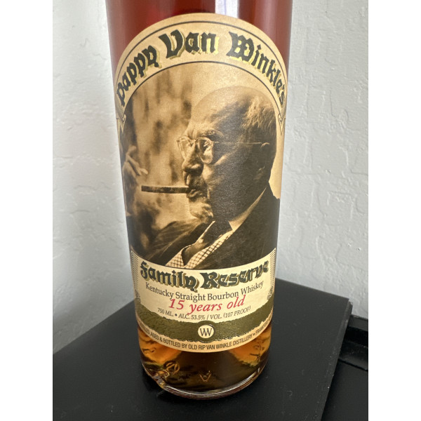 Sazerac Pappy Van Winkle 15 year.5