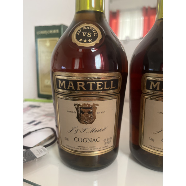 Martell Cognac J&F Martell VS 3 stars.5