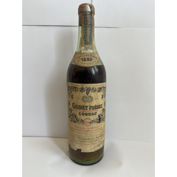 Godet Cognac 1852 Old Private Reserve Godet Freres Cognac.1